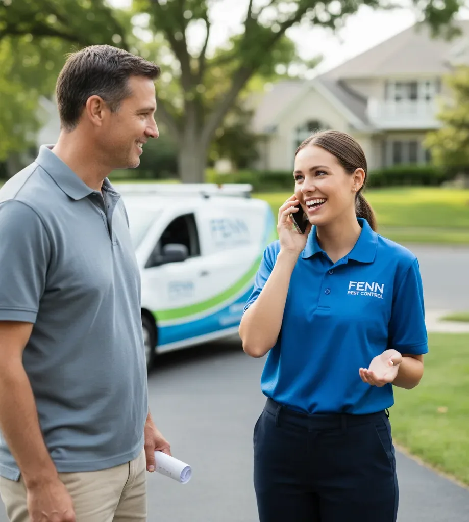 Fenn Pest Control customer support in Roundup